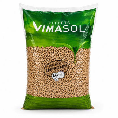 Pellets de Madeira Vimasol – Palete de 67 Sacos 1.005 kg