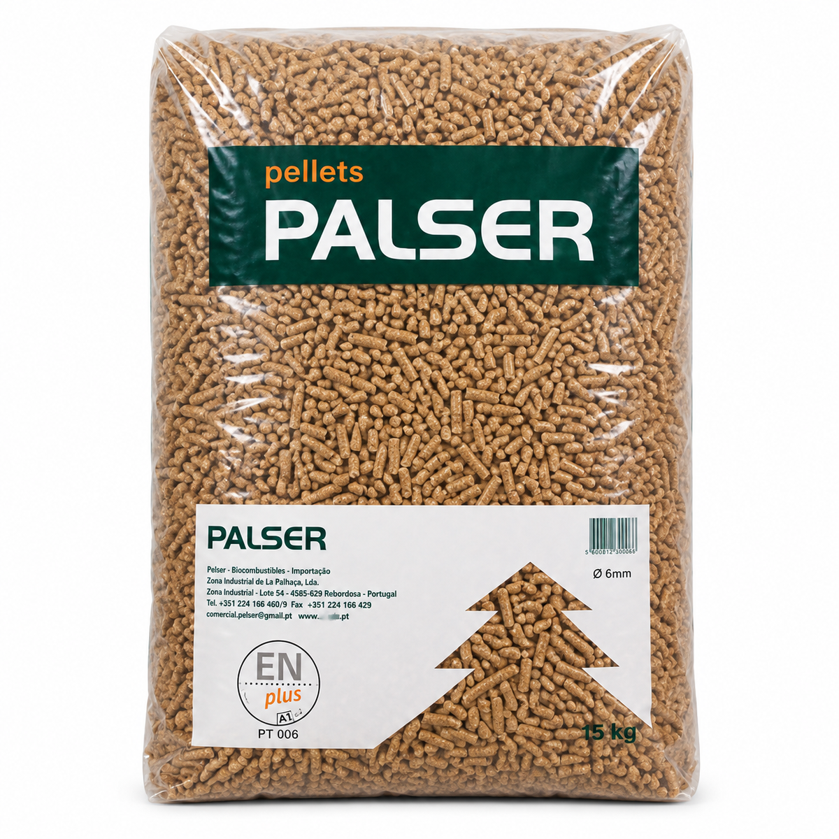 Pellets Palser – Palete de 67 Sacos de 15 kg | 1.005 kg