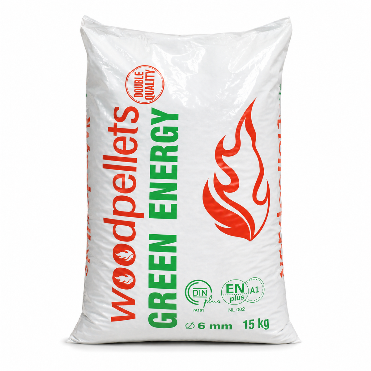 Pellets Green Energy – Palete de 67 Sacos de 15 kg | 1.005 kg