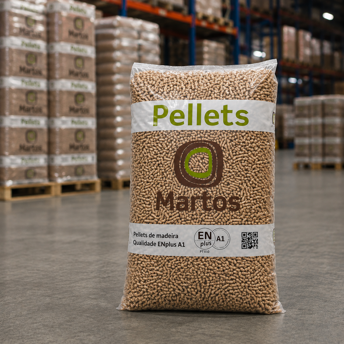 Pellets Martos – Palete de 67 Sacos de 15 kg | 1.005 kg