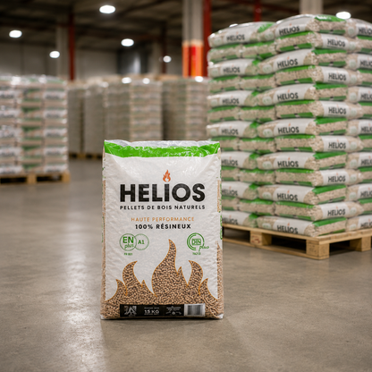 Pellets HELIOS – Palete de 67 Sacos de 15 kg | 1.005 kg