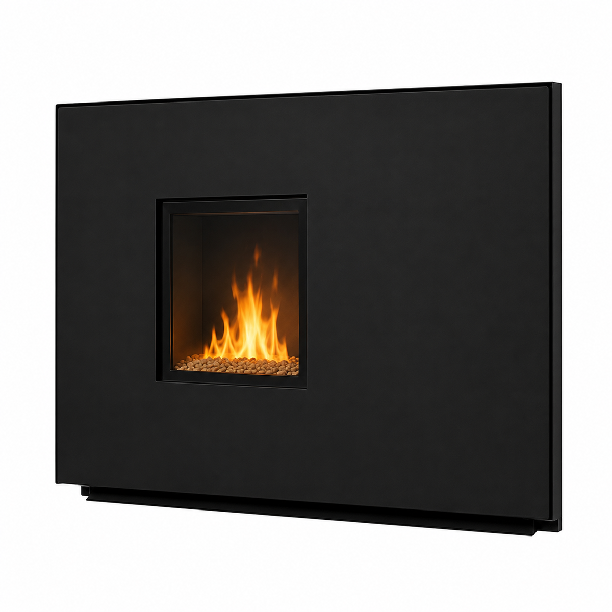 Recuperador de Calor a Pellets Encastrável RIKA Interno 7 kW – A+, Display Tátil e Ventilação por Convecção