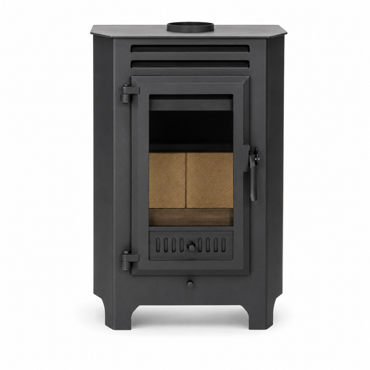 Salamandra a Lenha Subtil Nº4 Eco 5,5 kW – Classe A+, Ecodesign e Dupla Combustão